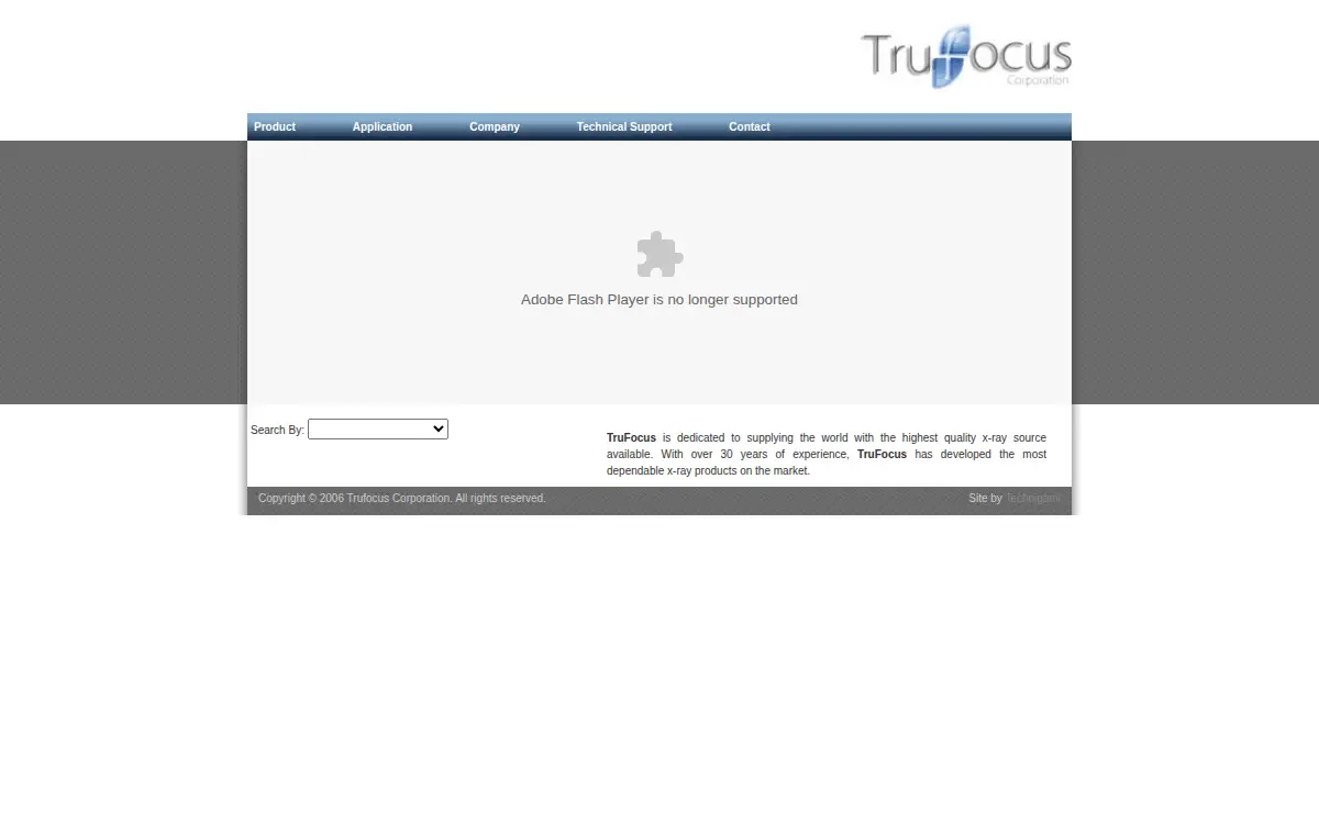 Homepage of Trufocus Corporation