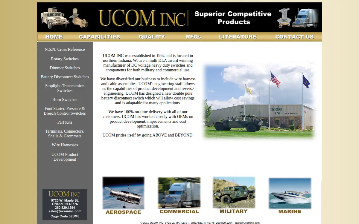 Homepage of Ucom, INC.