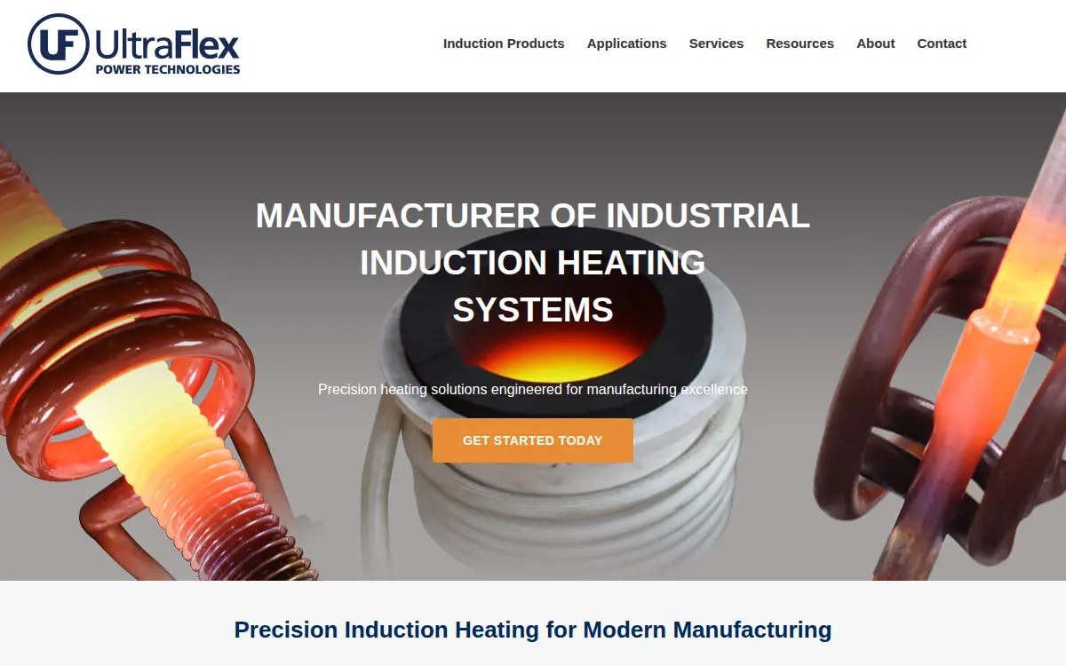Homepage of Ultraflex Power Technologies CORP