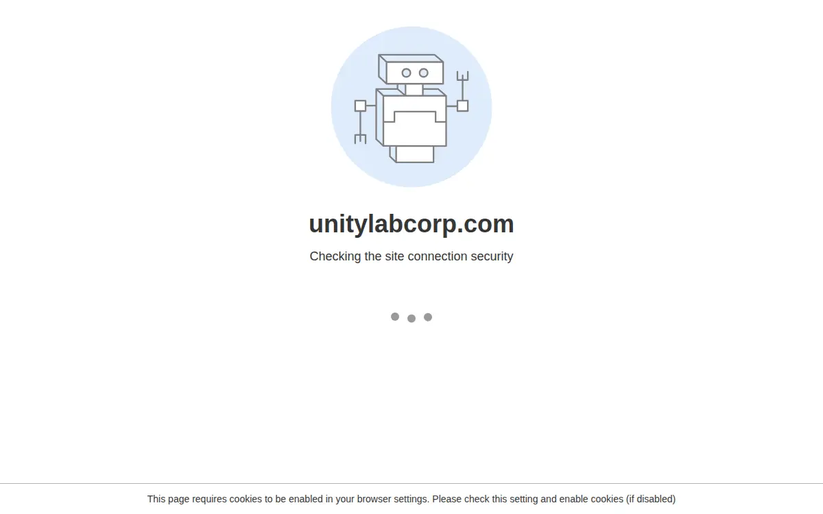 Homepage of Unitylab CORP.