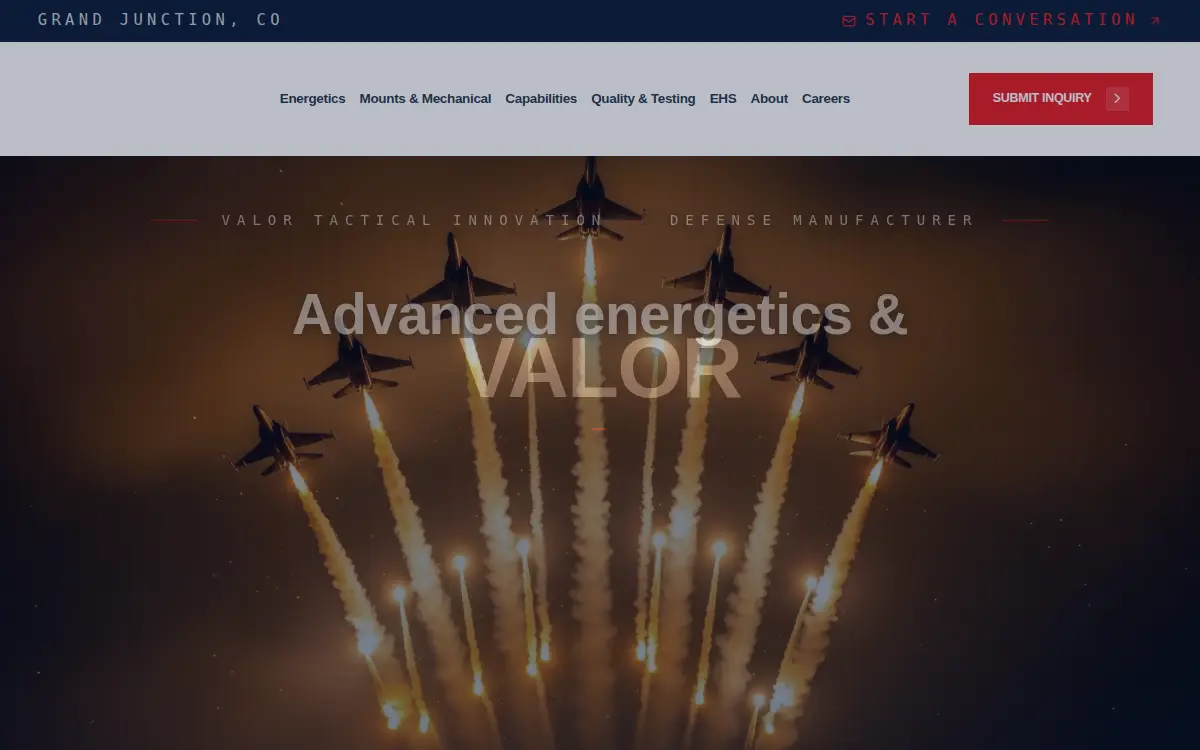 Homepage of Cci Capco, LLC