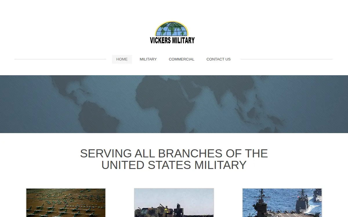 Homepage of Vickers and Associates LLC