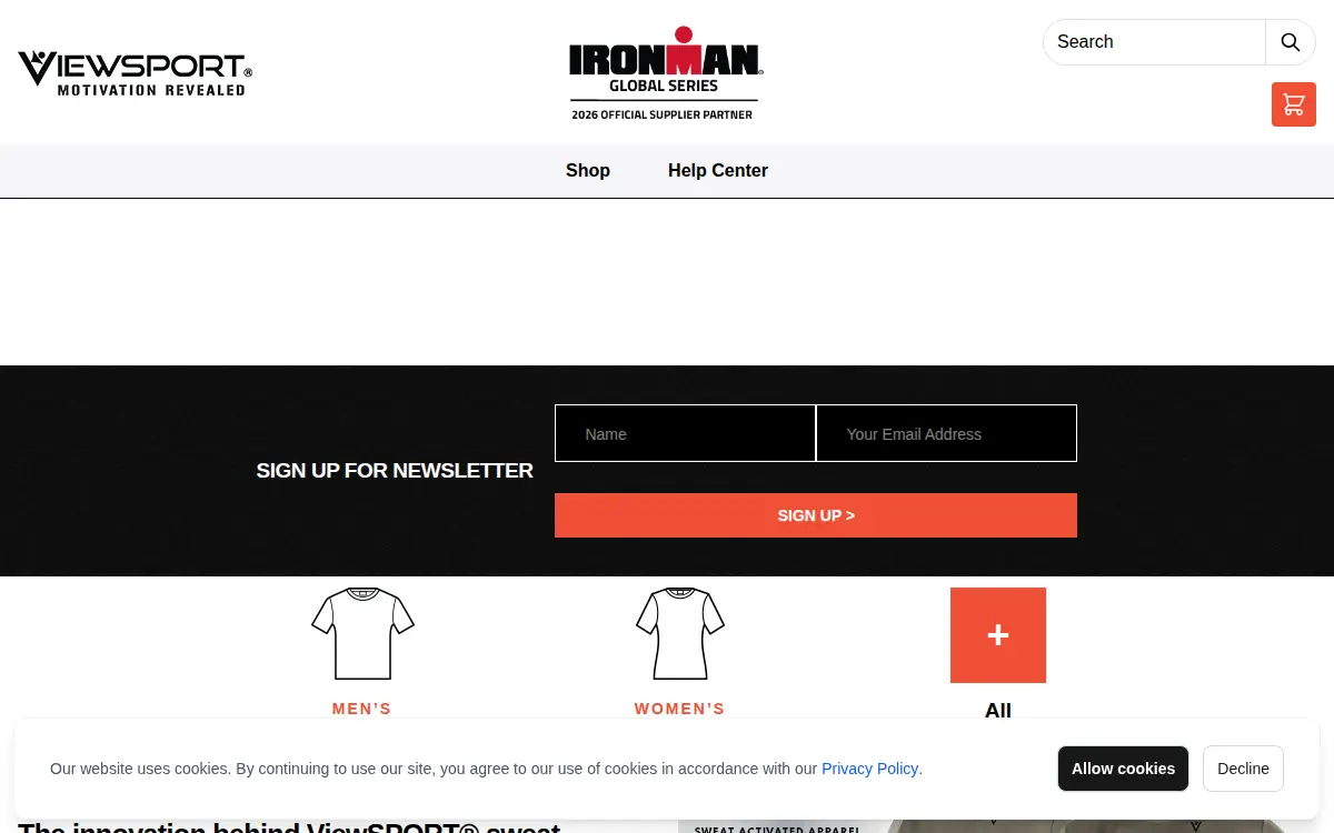 Homepage of Viewsport INC