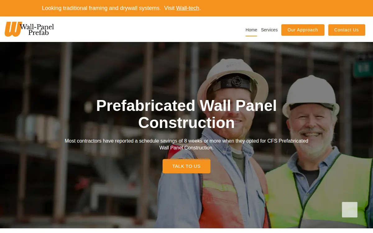 Homepage of Wall Panel LLC
