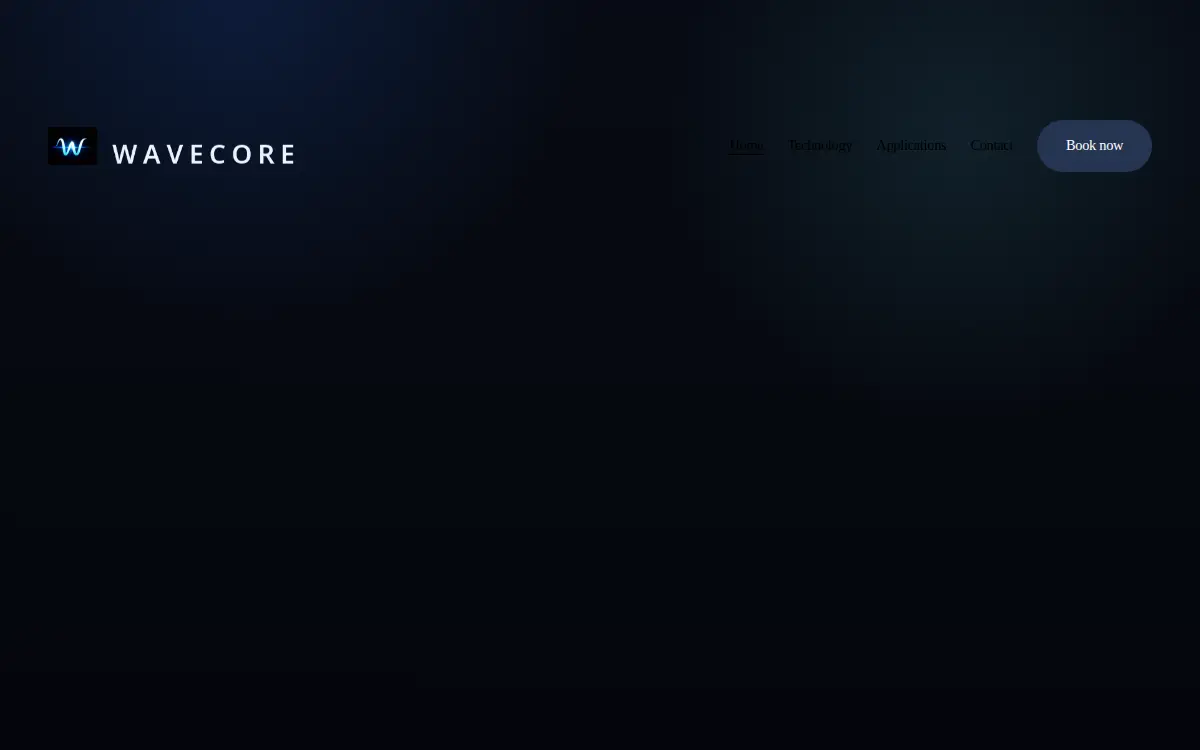 Homepage of Wavecore INC