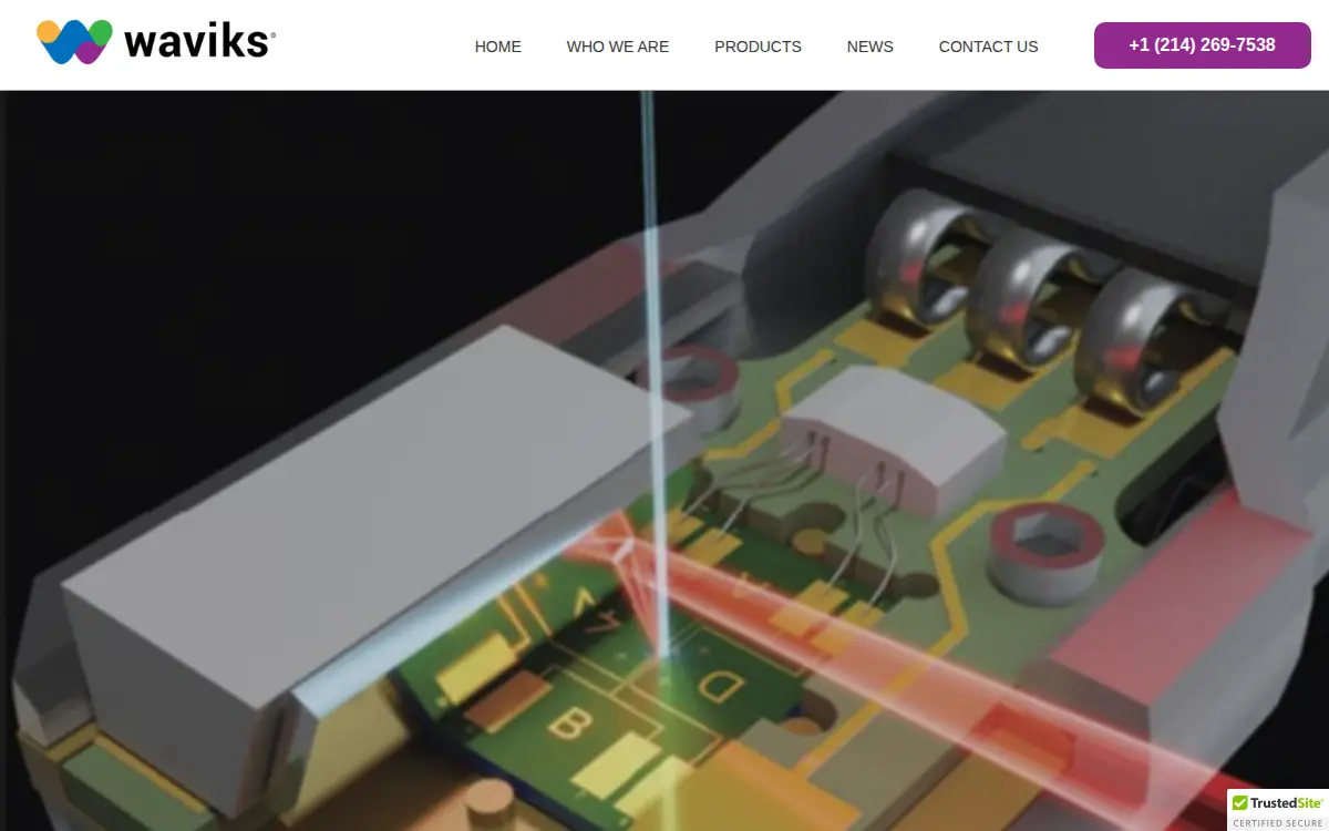 Homepage of Waviks INC