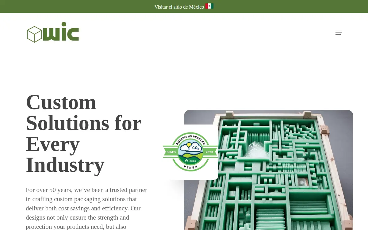Homepage of Western Industries CORP
