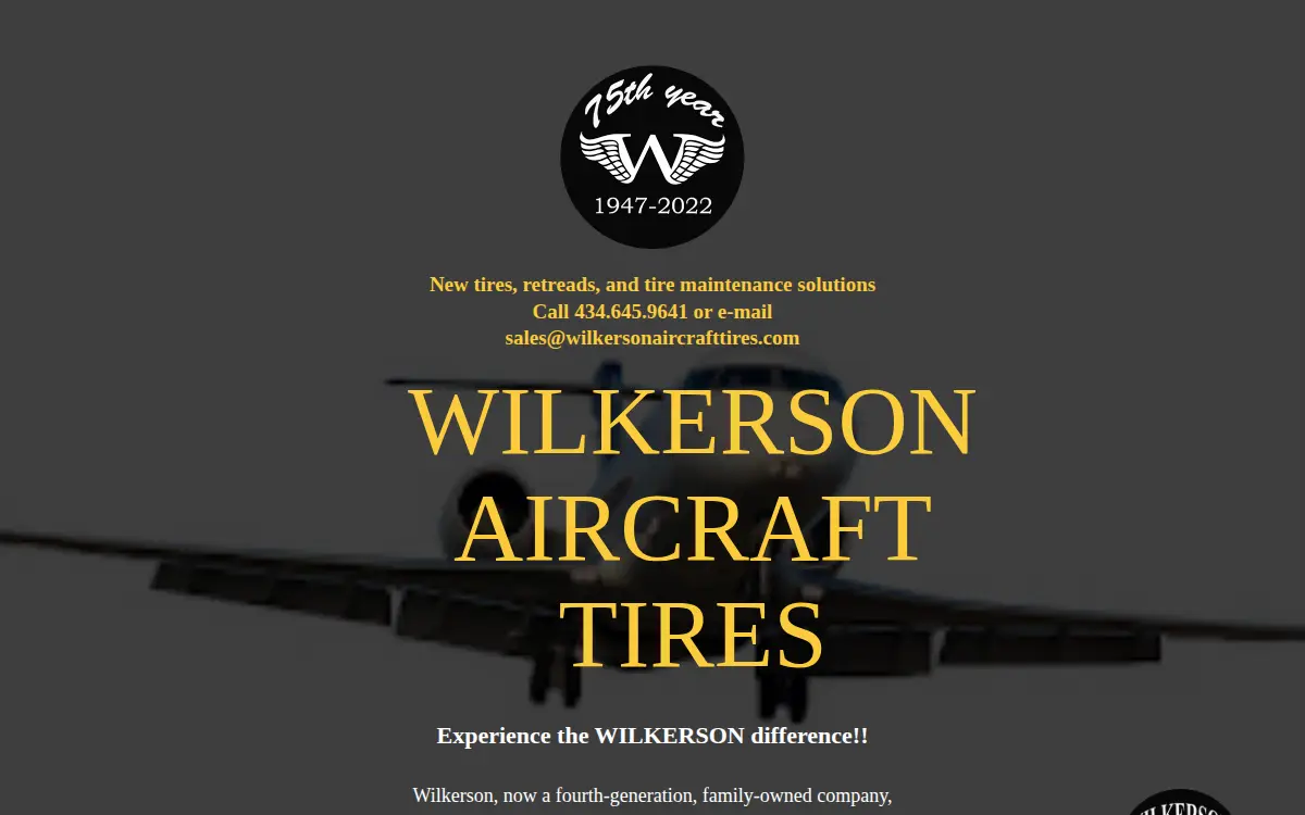 Homepage of Wilkerson Company Incorporated
