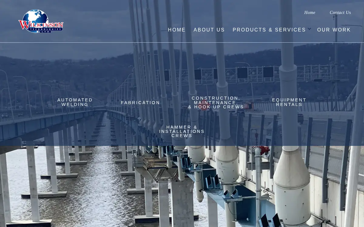 Homepage of Wilkinson Technologies, LTD