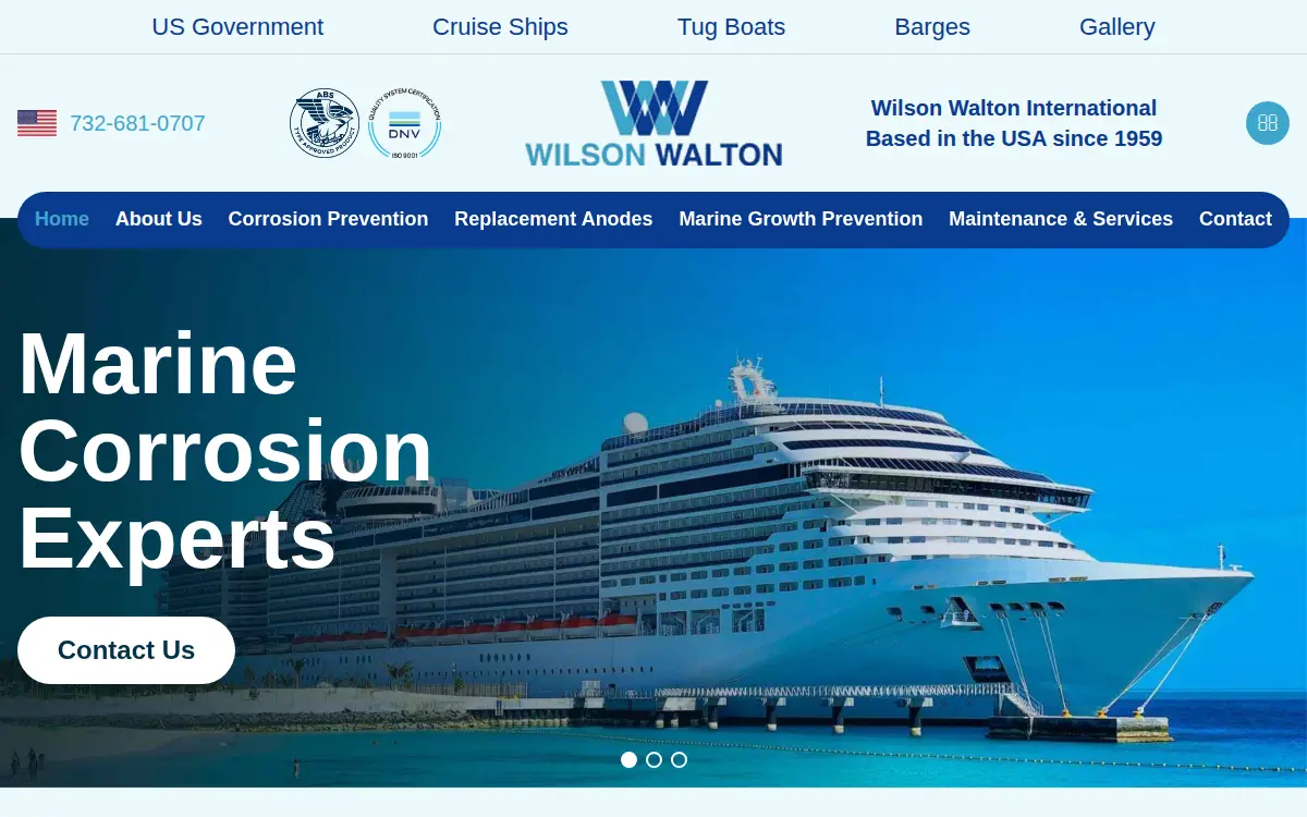 Homepage of Wilson Walton International, INC.