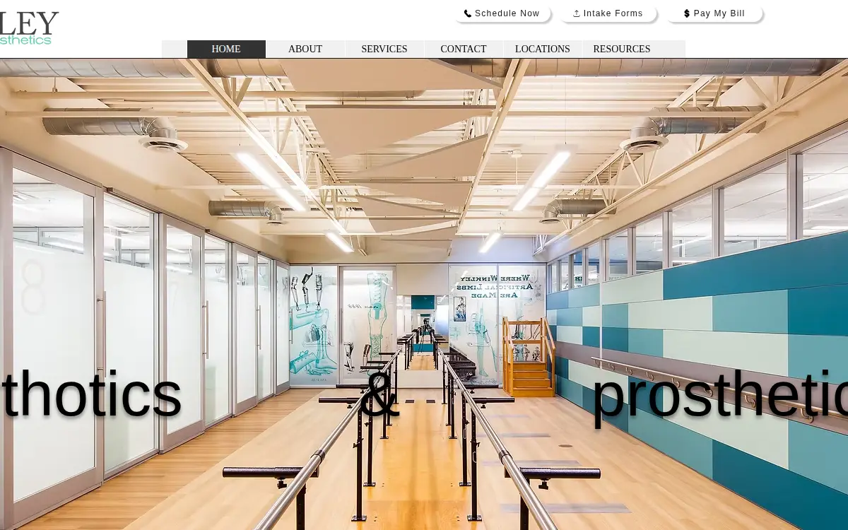 Homepage of The Winkley Company