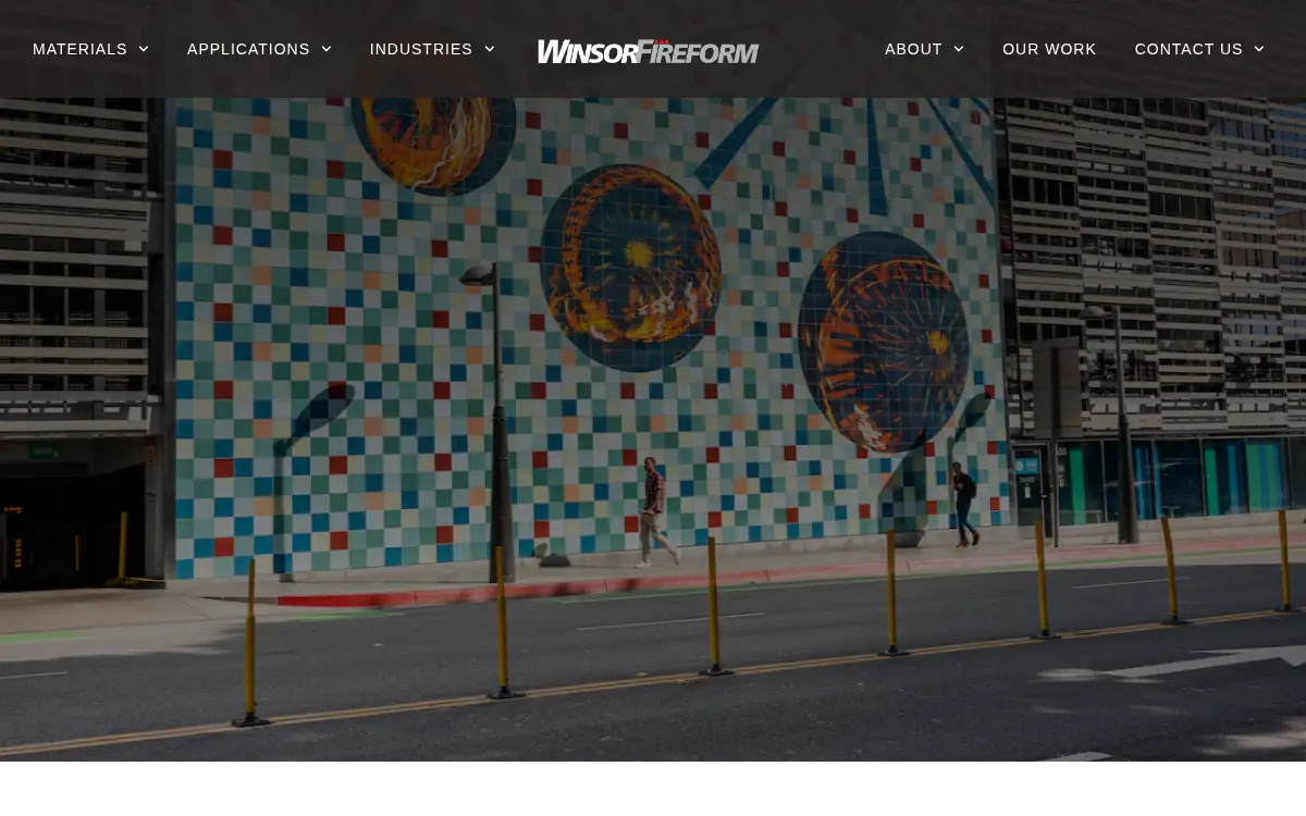 Homepage of Winsor Fireform, L.l.c.
