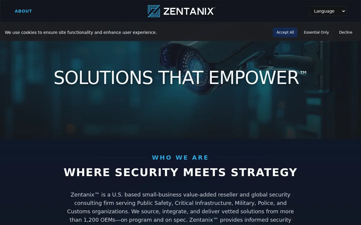 Homepage of Dos, LLC