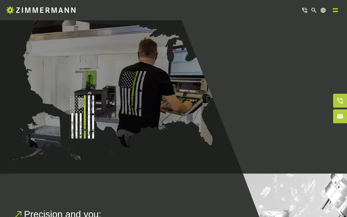 Homepage of Zimmermann INC